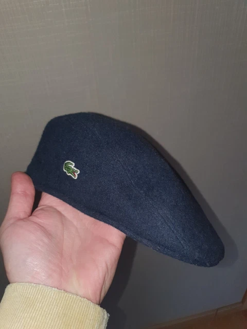 B RET CASQUETTE LACOSTE Taille S noir etat neuf EUR 40 00